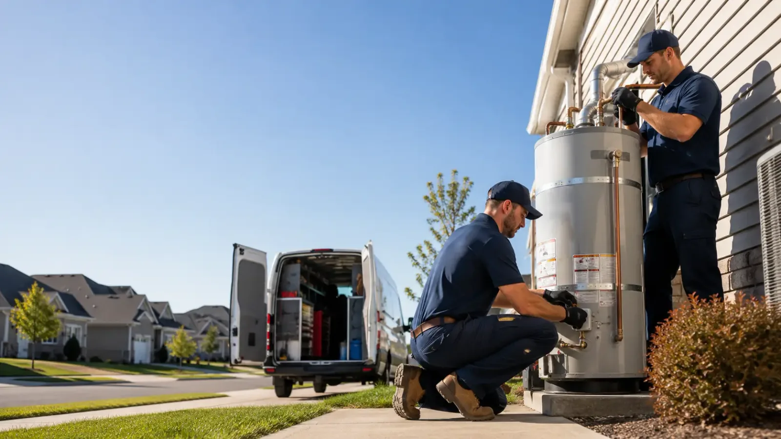 Water Heater Installation in Farmersville, IL
